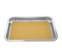 Operitacx Bandeja de Dissección Acero Inoxidable para Laboratorio Placa de Anatomía Resistente con Superficie Antideslizante para Experimentos Biológicos y Clases de Ciencias