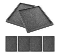 Operitacx Bandejas Apilables Organizador Multiusos de Fieltro para Clasificar Rompecabezas Reutilizables 1 Set Práctico y Funcional para Piezas de Puzzle
