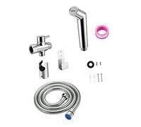 Operitacx Bidet Portátil con Cabezal de Spray Presurizado para Inodoro Instalación y Material Duradero para Personas con Movilidad Reducida y de Higiénico