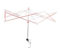 Operitacx Bobinadora de Ovillos de Hilo Manual para Tejer, Soporte Compacto y Estable en Color Rosa, Accesorio para Enrollar Hilo de Crochet en Casa, Herramienta para Manualidades y Tejido