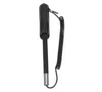 Operitacx Bolígrafo Capacitivo Retráctil para Pantallas Táctiles Soporte Lápiz Táctil Multifunción para Coche y Tableta Alta Precisión Diseño Ajustable Color Negro