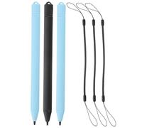 Operitacx Bolígrafo para Tableta de Dibujo LCD para Niños, Plástico Resistente, Set de 3 Unidades Cuerda, Colores Aleatorios, Lápiz de Escritura para Aprendizaje y Varios Estilos