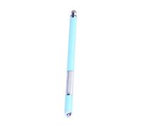 Operitacx Bolígrafo Stylus Metálico Doble Punta Lápiz Capacitivo para Pantalla Táctil Compatible con Teléfonos y Tablets Disco Transparente para Escritura Precisa Color Azul