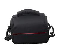 Operitacx Bolsa Bandolera para Cámara Réflex Negra de Nylon Correa Ajustable Hombro, Bolso Pequeño Portátil Adecuado para Fotografía y Transporte Seguro