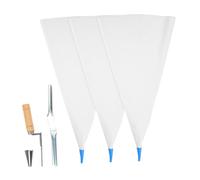 Operitacx Bolsa de Lechada Resistente para Mampostería con Metálica de Precisión Diseño Antiherrumbre y Área de Etiquetado Claro para Instalación Profesional de Azulejos