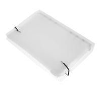 Operitacx Bolsa de Pastillas Transparente Autosellable 10 Bolsas Esmeriladas A6 y Estuche Portátil para Medicamentos