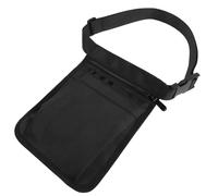 Operitacx Bolsa Organizador de Peines para Tijeras de Peluquería Negro en Nylon Diseño de Múltiples Bolsillos y Portaherramientas de Salón para Uso Cómodo en Cintura