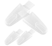 Operitacx Bolsa Transparente para Tijeras de Podar de Jardín, Soporte Portátil para Podadora de Mano, Estuche Protector para Herramientas de Jardinería, 4 Piezas, Uso Práctico en Jardinería