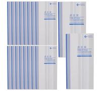 Operitacx Bolsas Desechables Compactas de Papel Blanco para Vómitos Gran Capacidad para Almacenar Basura Paquete de 100 Unidades Ideales para Avión y Lugares Públicos
