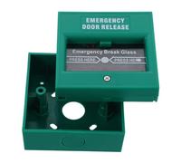 Operitacx Botón de Alarma de Emergencia Manual Reseteable Interruptor de Control para Incendios Pulsador de Liberación para Salida de Emergencia Sistemas Tradicionales