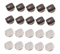 Operitacx Botones Ocultos para Ropa Broches Anti-peering de Chal Accesorios de Costura 20 Piezas en Tonos Claros y Coloridos para Faldas Vestidos Boda y Uso Diario