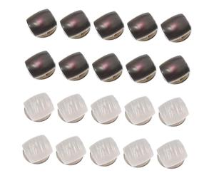 Operitacx Botones Ocultos para Ropa Broches Anti-peering de Chal Accesorios de Costura 20 Piezas en Tonos Claros y Coloridos para Faldas Vestidos Boda y Uso Diario