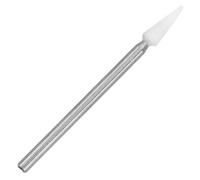 Operitacx Broca para Uñas Eléctrica Punta de Cuarzo para Manicura Rusa, Cabezal para Pulir y Eliminar Cutículas, Compatible Taladros de Uñas Profesionales, Uso en Salón y Hogar