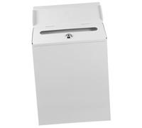 Operitacx Buzón Exterior Metálico Vintage con Cerradura Diseño Retro y Montaje Pared Caja para Cartas Resistente y Decorativa para Hogar y Oficina