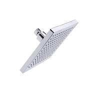 Operitacx Cabezal de Ducha LED Cambio de Color Automático Alcachofa de Ducha Cuadrada de Durable Luz Sin Baterías Instalación y Uso para Baños Modernos