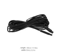Operitacx Cable de Extensión para Cámara Trasera Coche Núcleos Metros Resistente y Flexible para Grabadora de Conducción y Sistemas de Aparcamiento