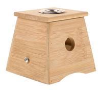 Operitacx Caja de Moxibustión de Madera con Orificio Único para Cuerpo Diseño con Correa Distribución Eficaz del Calor para Terapia Completa y Uso Seguro
