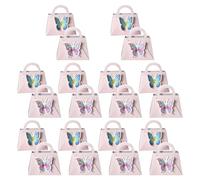 Operitacx Cajas de Obsequio para Fiesta Forma de Ala de Insecto DIY Set de 20 Piezas 10 Moradas 10 Azules Pequeñas Cajas Portátiles para Dulces Bodas y Cumpleaños Creativas