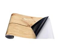 Operitacx Calcomanía de Pared Autoadhesiva Patrón de Madera, Calcomanía Vetas de Madera, Pvc, 20cm X 300cm, Estilo Nórdico, Diy, para Renovación del Hogar, Removible