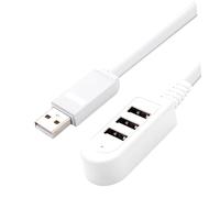 Operitacx Centro Multifuncional Cargador 3a Concentrador 3usb Línea De Extensión Concentrador Multipuerto