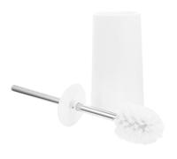Operitacx Cepillo Limpiador para Baño Soporte y Base Estable, Adecuado para Limpieza de Inodoros y Cuencos Hogar
