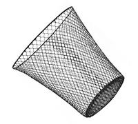 Operitacx Cesta de Almacenamiento de Hierro Negro Tejida, Multifuncional para Hogar y Jardín, Cubierta Protectora para Plantas y Frutas, Cesta Mediana para Ropa y Residuos, Uso Doméstico