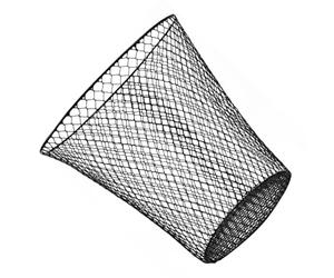 Operitacx Cesta de Almacenamiento de Hierro Negro Tejida, Multifuncional para Hogar y Jardín, Cubierta Protectora para Plantas y Frutas, Cesta Mediana para Ropa y Residuos, Uso Doméstico