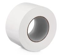 Operitacx Cinta Adhesiva de Polietileno y Fibra Sintética, Alta Adhesión y Cobertura Amplia, Adecuada para Sellado de Ventanas y Aislamiento Frío, 80mm X 50m