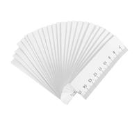 Operitacx Cinta Métrica De Papel De 100 Piezas De 1 Metro - Cinta Métrica De Doble Cara Para Costura Manualidades Y Sastrería - Regla De Papel Desechable Para Bricolaje Acolchado Y Medición