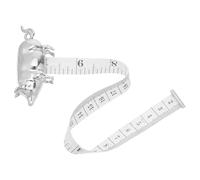 Operitacx Cinta Métrica Retráctil Pequeña para Costura y Manualidades, Mini Regla de Medición de Acero al Carbono, Portátil y Precisa para Sastrería y Tejidos, Cinta Métrica Doble Cara