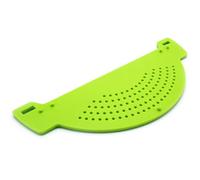 Operitacx Colador de Pasta para Espaguetis y Frutas 3 Piezas, Escurridor Portátil de Pp para Cocina en Casa, Accesorios de Cocina Diseño para Colgar y Drenar Color Aleatorio