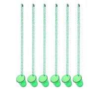Operitacx Collar Verde de Plástico para Fiestas, Pack de 6 Piezas, Accesorio Versátil que Mejora el Ambiente en Celebraciones y Despedidas de Soltera Varios estilos