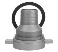 Operitacx Conector de Tubería de Aluminio para Motobomba de Gasolina 170f190, Adaptador 3 a 2 Tuerca y Arandela Plana, Accesorio Resistente para Bombas de Agua Agrícolas Emergencia