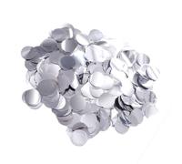 Operitacx Confeti producto配件 de Papel Plata Redondo Estilo Romántico y Delicado para Decoración de Bodas y Fiestas, Adecuado para Mesas Poner en Globos de Helio
