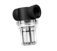Operitacx Copa del filtro delantero filtrar filtración prefiltro de agua Purificación reemplazo purificador de agua Negro