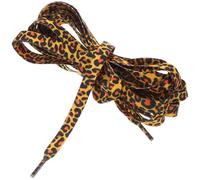 Operitacx Cordones Planos Estampados de Leopardo y Camuflaje, 2 Pares de 120 CM, Cordones de Poliéster para Calzado Deportivo y Casual, Accesorios para Mujer