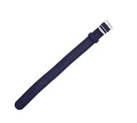 Operitacx Correa de Reloj de Nailon Perlon para Hombre y Mujer, Ajustable, Cómoda, 20 Mm, Color Azul Real, Compatible Relojes Inteligentes, Uso Casual y Diario