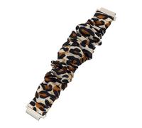 Operitacx Correa Elástica para Reloj Inteligente Watch Active Diseño Scrunchie con Estampado de sin Hebilla Unisex y Cómodo para Diario