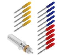 Operitacx Cortadora de Película Reflectante Cuchillas de Corte para Letras Herramienta de Repuesto Cortador de Vinilo de Precisión Repuesto para Máquina de Corte Mini Cortador