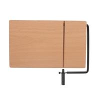 Operitacx Cortadora de Queso y Fiambre de Madera con Base Antideslizante Estable y Diseño Robusto para Uso Multifuncional en Cocina y Mesa de Comedor