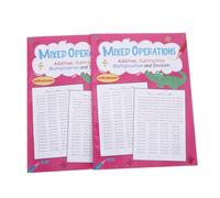 Operitacx Cuaderno De Ejercicios De Matemáticas De Primaria Cuaderno De Ejercicios De Aritmética Para Principiantes Para Principiantes Hojas De