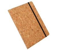Operitacx Cuaderno de Notas A5 Tapa de Corcho Cuaderno para Escritura Comercial y Oficina Ajustable Papel Grueso para Tomar Apuntes y Diario de Viaje