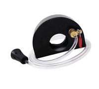 Operitacx Cubierta Antipolvo Para Amoladora Angular Salida De Agua Ajustable, Protector De Plástico y Acero Inoxidable Para Control De Polvo y Chispas, Compatible Amoladoras Manuales, 1 Unidad