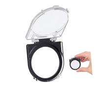 Operitacx Cubiertas de interruptores Protector para pulsador de computadora y lavavajillas Diseño multifuncional de plástico resistente al desgaste