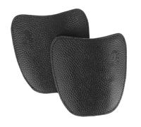 Operitacx Cubiertas De Zapatos De Seguridad para Trabajadores De Piel De Vacuno Negra, Funda Anti-aplastamiento, Reutilizable y Resistente a De Soldadura, Talla Única, Protección Laboral