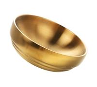 Operitacx Cuenco Decorativo Dorado de Acero Inoxidable Multifuncional para Organizar Llaves y Joyas en Entrada o Pasillo Diseño Único y Elegante