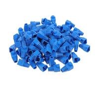Operitacx de Cable de Red Tapa de Conector 100 Piezas Compatible y Cat6 Protección de Enchufe Instalación Diseño Azul