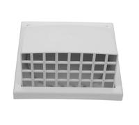 Operitacx de Ventilación Exterior Cuadrada para Pared Protección Contra Viento Lluvia y Insectos Fácil Instalación para Cocina Baño y Extractor