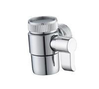 Operitacx Desviador De Agua Válvula De Corte Único Adaptador De Desviador De Brazo De Ducha Para Grifo De Ducha De Mano Cuarto De Baño