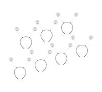 Operitacx Diadema de Bola de Espuma 7 Piezas para Fiesta y Disfraz, Accesorio Decorativo Cabello, Tocado Único para Eventos y Peinados Divertidos